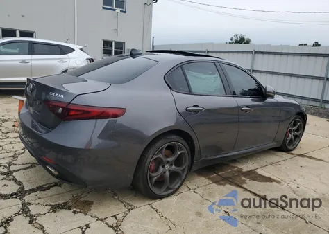 2017 Alfa Romeo Giulia Ti Q4 z USA, uszkodzony, nr VIN ZARFAEENXH7551215